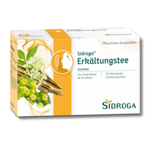 SIDROGA Herbal Tea for Cold & Fever, 20 Tea Bags